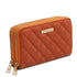 Ada - Double zip around soft leather wallet